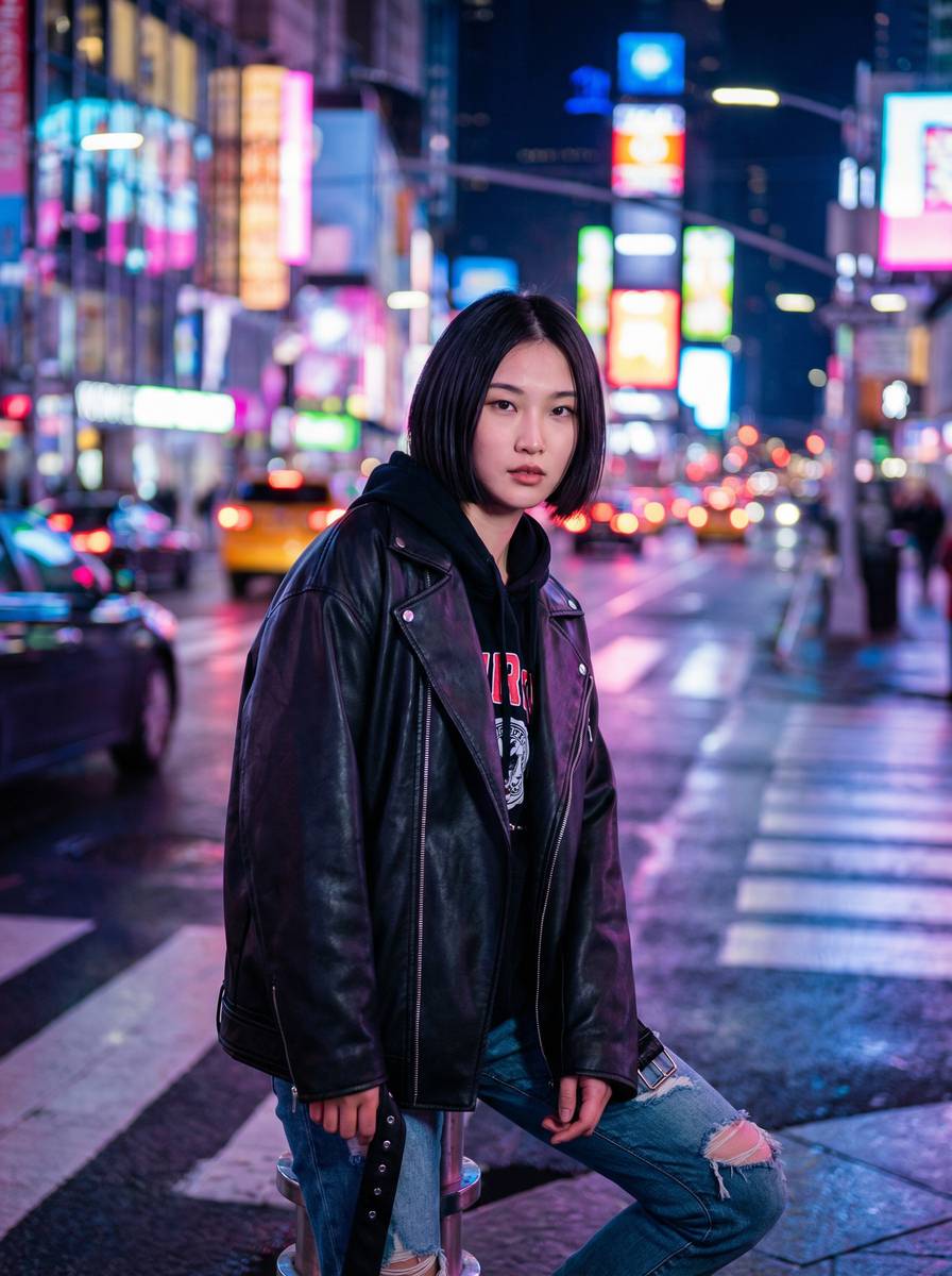 必吃大瓜街拍短视频